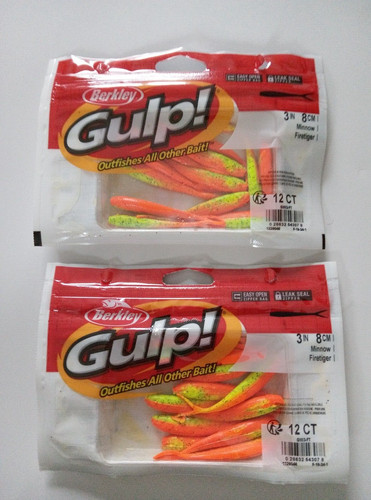 Packs berkley gulp minnow - packs,